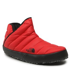 Papuče The North Face - Thermoball Traction Bootie NF0A3MKHKZ31 Tnf Red/Tnf Black.