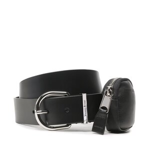 Dámsky opasok Tommy Jeans - Tjw Elevated Fashion Leather 3.5 AW0AW14074 0GJ.