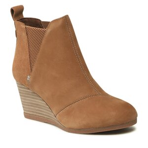 Členková obuv Toms - Kelsey 10016858 Tan Oil.
