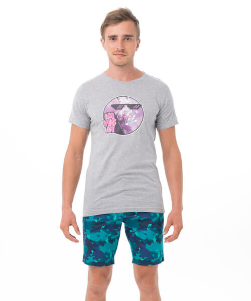 Pánske tričko 69SLAM VEGAN RABBIT GREY (MTRVBT-GY) XL.