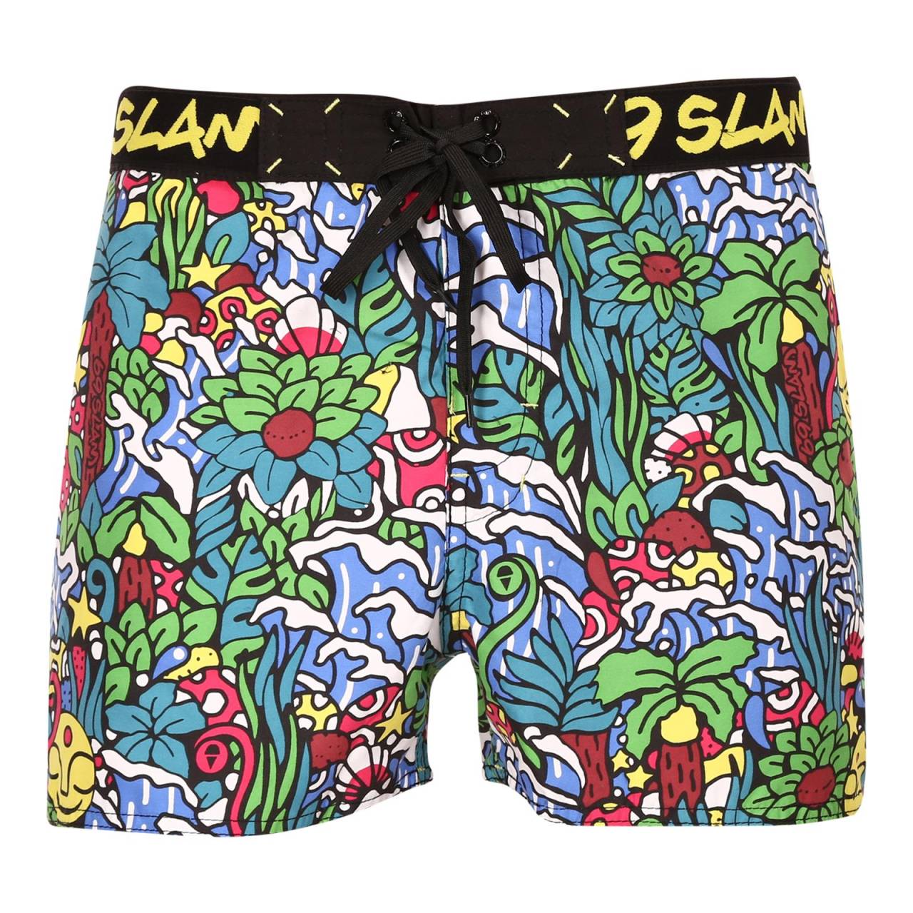 Pánske plavky 69SLAM tropicamazon mateo (SSCAMO-PM) XXL.
Chcete vyniknúť a dodať svojmu letnému šatníku originalitu a hravosť?
Ľahký a rýchloschnúci materiál
Tieto plavky sú vyrobené z kvalitného umelého vlákna, ktoré je ľahké, rýchloschnúce a veľmi odolné.
Pohodlný strih a originálny dizajn
Dômyselný strih týchto plaviek vám poskytuje maximálnu voľnosť pohybu a zároveň moderný a štýlový vzhľad.
Prečo si plavky 69SLAM zamilujete?

Unikátny dizajn: Originálne vzory a odvážne motívy, ktoré ťa odlíšia od ostatných.
Rýchloschnúci materiál: Ľahké umelé vlákno pre celodenný komfort.
Pohodlné a funkčné prevedenie: Elastický pás, krátky strih a skvelé padnutie pre voľnosť pohybu.

Spodná bielizeň 69SLAM vám zdvihne náladu
69SLAM je obľúbená surferská značka z Bali, ktorá oslavuje život, umenie, kreativitu, dizajn a farby každým detailom.
Ako sa starať o plavky 69SLAM?
Aby si plavky zachovali žiarivé farby a originálne vzory, je dôležité venovať im správnu starostlivosť:

Pranie: Odporúčané ručné pranie vo vlažnej vode s jemným pracím prostriedkom.
Sušenie: Nesušiť v sušičke, nechať uschnúť prirodzene na vzduchu.
Žehlenie: Nežehliť, materiál zostane hladký sám o sebe.

Tip: Výber plaviek, ktoré vám dobre padnú a zvýraznia váš štýl, môže byť beh na dlhé trate.