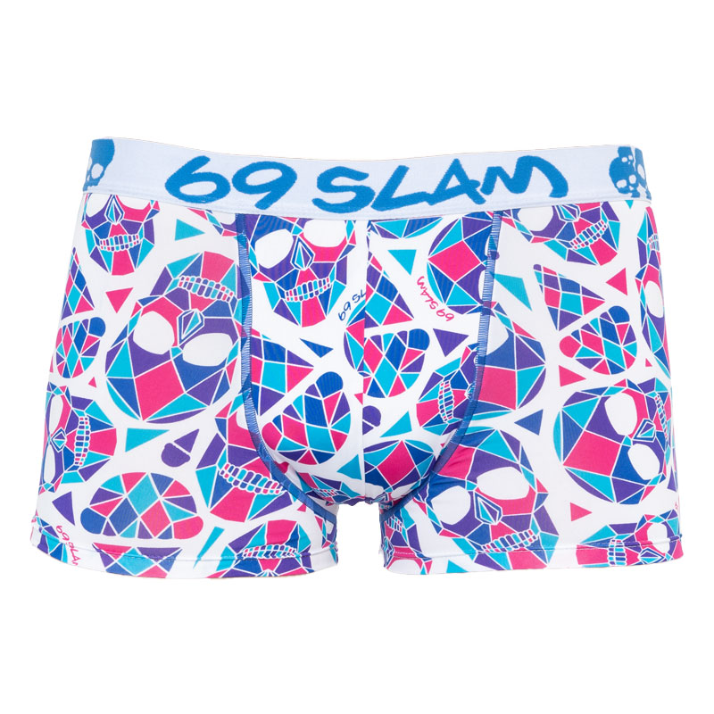 Pánske boxerky 69SLAM hip skullmond white S, trenky.
Pánske boxerky 69SLAM hip sú predstaviteľom kratšieho vyhotovenia strihu.