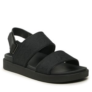 Sandále Calvin Klein - Adj Sandal W/Hw-Jq HW0HW01491 Black Mono 0GN.