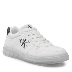 Sneakersy Calvin Klein Jeans - Low Cut Lace-Up Sneaker V3X9-80554-1355 S White 100.