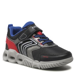 Sneakersy Geox - J Wroom B.B J25GAB 0FUCE C0048 D Black/Red.