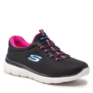 Topánky Skechers - Summits 12980/BKHP Čierna.