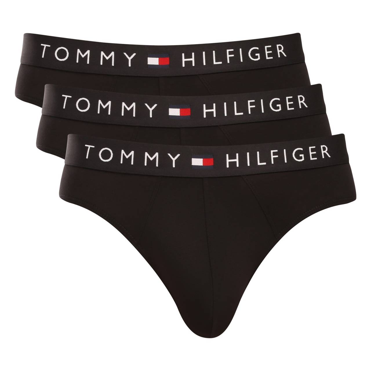 3PACK pánske slipy Tommy Hilfiger čierne (UM0UM03905 0R8) XXL.
Vychutnajte si pohodlie, na ktoré sa môžete spoľahnúť každý deň, a zároveň štýl, ktorý je synonymom americkej elegancie.
Prémiový materiál pre vaše maximálne pohodlie
Slipy sú vyrobené z bavlny s prímesou elastanu, čo je osvedčená kombinácia pre spodnú bielizeň.
Nadčasový štýl pre milovníkov minimalizmu
Typický čistý dizajn značky Tommy Hilfiger je doplnený vytkávanou gumou s logom, ktorá pridáva slipom moderný a štýlový akcent.
Prečo by ste mali určite vyskúšať slipy Tommy Hilfiger

Prémiový materiál: Vysoký podiel bavlny pre prirodzený komfort a priedušnosť.
Ikona Tommy Hilfiger: Vytkávaná guma s logom dodáva štýlový a moderný vzhľad.
Univerzálne použitie: Ideálny strih pre každú príležitosť, od každodenného nosenia až po šport.

Spodná bielizeň Tommy Hilfiger je zárukou najvyššej kvality
Značka Tommy Hilfiger sa stala ikonou amerického obliekania pred takmer 40 rokmi a jej farebnosť v odtieňoch modrej, červenej a bielej je rozpoznateľná na prvý pohľad.
Ako sa starať o slipy Tommy Hilfiger
Aby vám spodná bielizeň dlho slúžila, odporúčame dodržiavať nasledujúce pokyny.

Pranie: Slipy perte na 40 °C.
Sušenie: Slipy môžete sušiť v sušičke, ale odporúčame šetrný program a nižšiu teplotu, aby sa predĺžila životnosť materiálu.
Žehlenie: Slipy je možné žehliť, ale vždy používajte nižšiu teplotu a ideálne žehlite naruby.

Tip: Tvoje obľúbené spodné prádlo si zaslúži jemné zaobchádzanie.