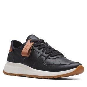 Poltopánky Clarks - DashLite Run 26172003 Black Leather.