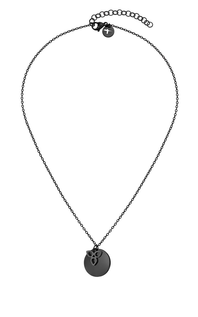 Tamaris Moderný čierny náhrdelník s príveskami TJ-0122-N-45.