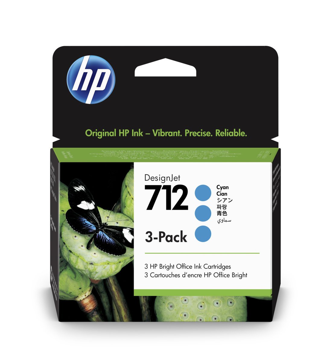 HP 712 3ED77A azúrová (cyan) 3ks originálna cartridge.
Originálna cartridge = záruka priamo od výrobcu tlačiarne
100 % použitie v tlačiarni - spoľahlivá a bezproblémová tlač
Použitím originálnej náplne predlžujete životnosť tlačiarne
Osvedčená špičková kvalita - jasný a čitateľný text, jemná grafika, kvalitnejšie obrázky
Použitie originálnej kazety ponúka rýchly a vysoký výkon a pritom stabilné výsledky = EFEKTÍVNA TLAČ
Jednoduchá inštalácia a údržba
Zabezpečujeme bezplatnú recykláciu originálnych náplní
Garancia Vašej spokojnosti s použitím našej originálnej náplne

Kód výrobcu: 3ED77A