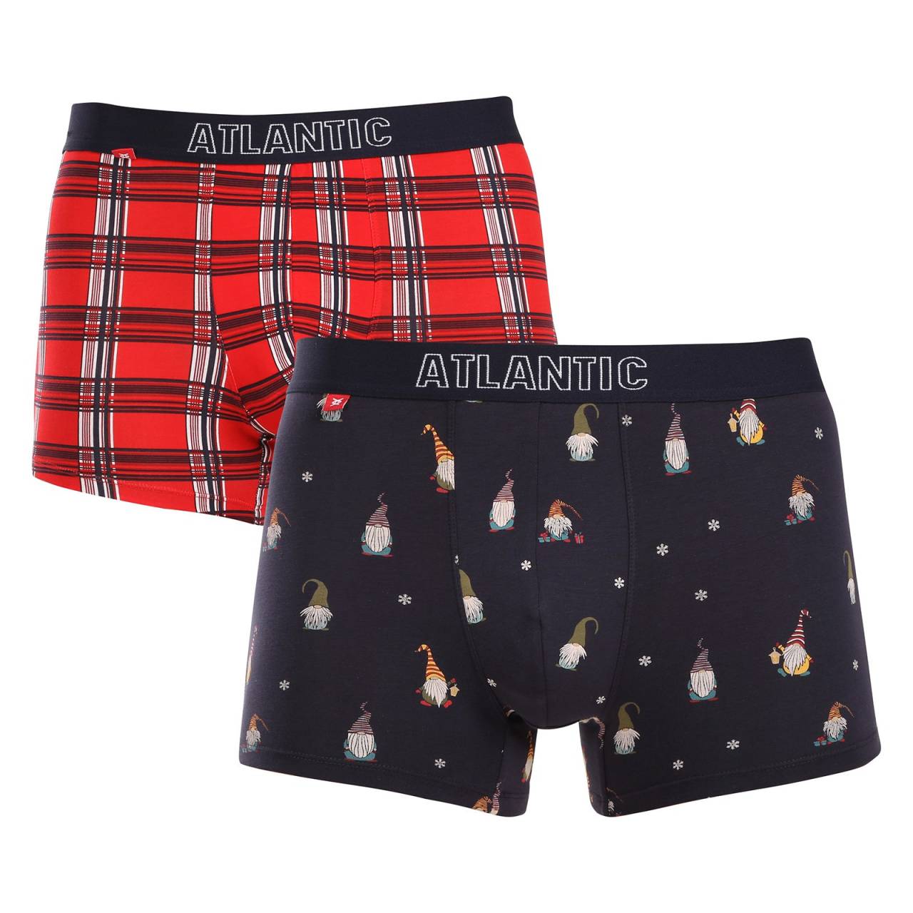 2PACK pánske boxerky Atlantic viacfarebné (2GMH-019) L, trenky.
Vylepšite svoj šatník s týmto výhodným balíkom pánskych boxeriek Atlantic.
Kvalitný materiál pre vaše maximálne pohodlie
Boxerky sú vyrobené zo zmesi bavlny a elastanu, ktorá im dodáva mäkkosť, priedušnosť a potrebnú pružnosť.
Jednoduchý dizajn pre štýlových mužov
Každé boxerky majú vykrojenú elastickú pásku s logom Atlantic, ktorá dodáva moderný vzhľad a zároveň udržiava boxerky bezpečne na mieste, nikde nič netlačí ani netrhá.
Prečo by ste mali vyskúšať boxerky Atlantic

Jednoduchý dizajn na každý deň: Boxerky, ktoré sa dajú ľahko kombinovať s iným oblečením a spestria váš šatník.


Pružný a pohodlný materiál: Kombinácia bavlny a elastanu poskytuje príjemný pocit na tele a dokonale sa prispôsobí vášmu pohybu.


Pevne tkaná guma: Guma s logom Atlantic nielen dobre vyzerá, ale zároveň zaisťuje, že boxerky zostanú na svojom mieste bez nepríjemného zaškrtenia.

Spodná bielizeň Atlantic spája pohodlie a moderný dizajn
Obľúbená poľská značka spodnej bielizne Atlantic vás presvedčí, že na kvalitné boxerky, trenírky alebo slipy nemusíte minúť celú výplatu.
Ako sa starať o boxerky Atlantic
Pre dlhú životnosť a zachovanie pohodlia je dôležitá správna starostlivosť.

Pranie: Boxerky odporúčame prať pri teplote 30°C, aby sa zachovala pružnosť a farba materiálu.


Sušenie: Neodporúčame sušenie v bubnovej sušičke, aby sa nepoškodila pružnosť elastanu.

Tip: Staňte sa expertom na údržbu spodnej bielizne vďaka tipom v našom článku a doprajte svojim obľúbeným kúskom starostlivosť, akú si zaslúžia.