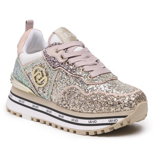 Sneakersy Liu Jo - Wonder Glitter 24 BA3021 EX135 Light Gold 04178.