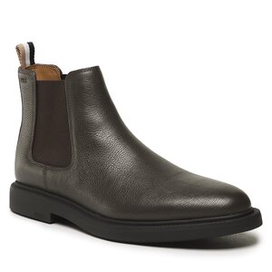 Členková obuv s elastickým prvkom Boss - Larry 50487730 10247993 01 Dark Brown 201.