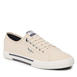 Tenisky Pepe Jeans - Brandy Men Basic PMS30913 Ecru 814.