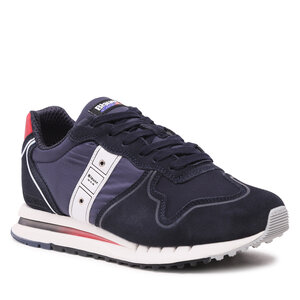 Sneakersy Blauer - S3QUARTZ04/RIT Navy/Red.
