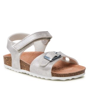 Sandále Geox - J Adriel Girl J028MC000BJC1007 M Silver.