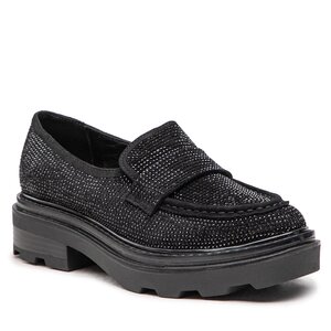 Loafers ALMA EN PENA - I22122 Suede Black.