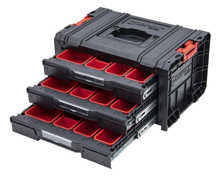 Box QBRICK® System PRO Toolbox Drawer 3 Expert, 3x zásuvkový organizér.
https://set.qbricksystem.com/en/index_en.html#