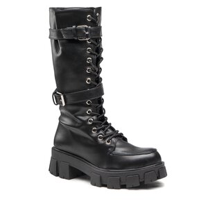 Členková obuv DeeZee - 12837-7C Black.