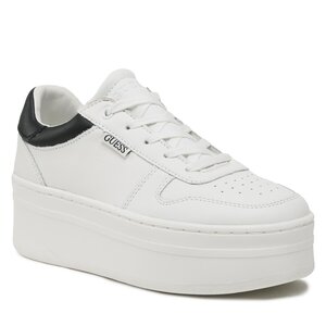 Sneakersy Guess - Lifet FL6LIF LEA12 WHBLK.