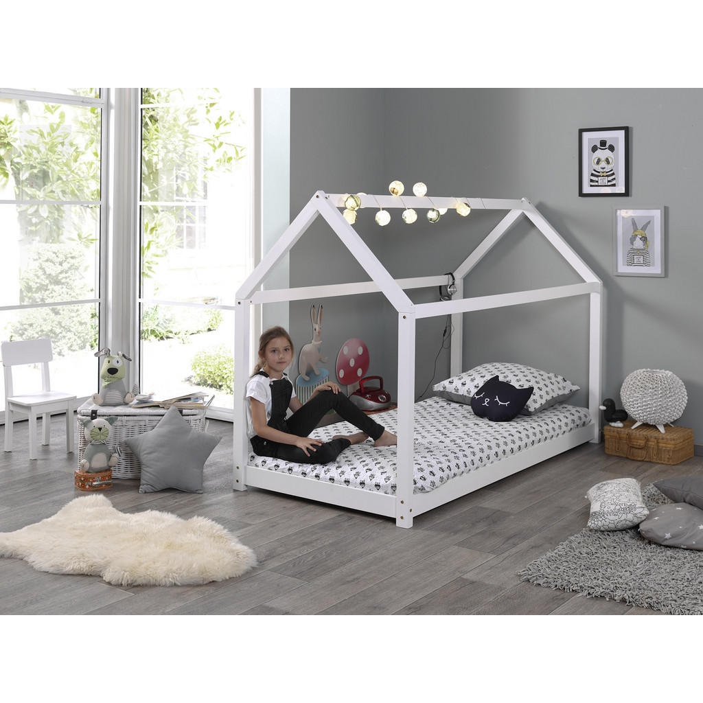 Vipack DOMČEKOVÁ POSTEĽ, 90/200 cm biela.