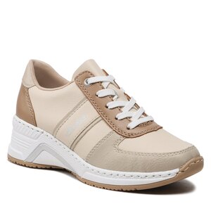 Sneakersy Rieker - N4339-60 Beige.