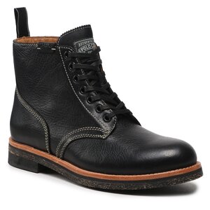 Čižmy Polo Ralph Lauren - Rl Army Bt 812845754001 Black.