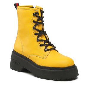 Členková obuv Tommy Jeans - Tommy Jeans Lace Up Chunky EN0EN02057  Warm Yellow ZFM.