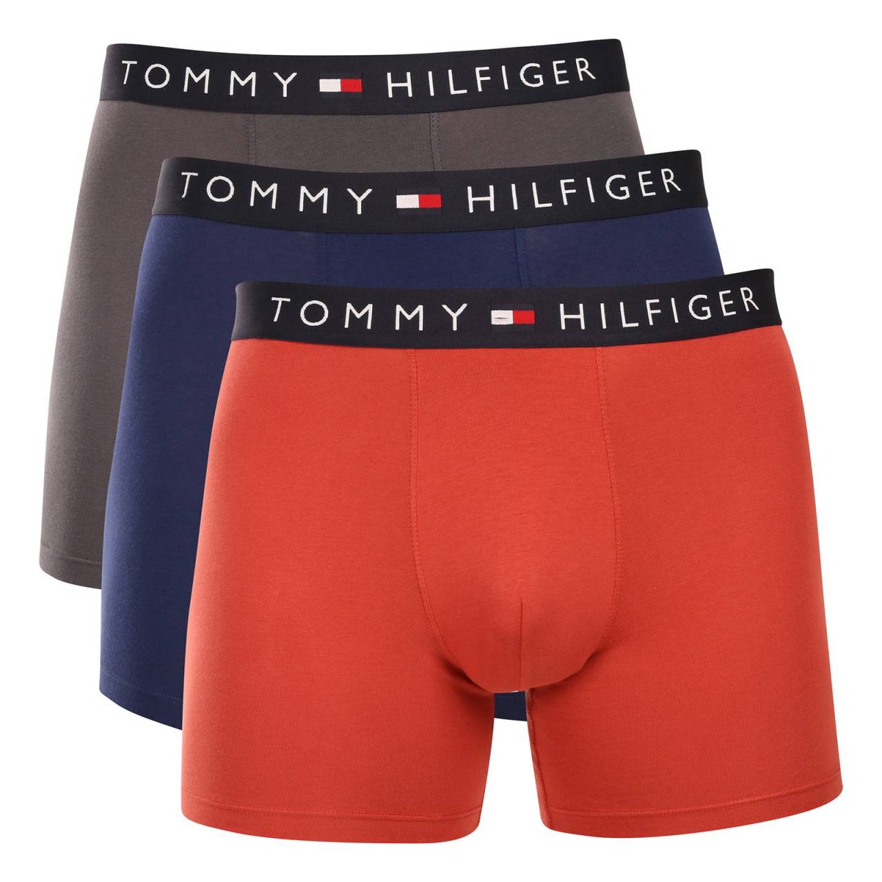 3PACK pánske boxerky Tommy Hilfiger viacfarebné (UM0UM03764 0UM) XXL, trenky.
Doprajte si nadčasový štýl a špičkový komfort s pánskymi boxerkami od značky Tommy Hilfiger.
Prémiový materiál pre maximálne pohodlie
Boxerky Tommy Hilfiger sú vyrobené z jemnej, na dotyk veľmi príjemnej bavlny s prímesou umelého vlákna, ktorý im dodáva pružnosť a dlhú životnosť.
Ikonyický štýl a precízny strih
Boxerky majú dlhšie nohavičky, ktoré sa nevyhrávajú a poskytujú dostatočné zakrytie a komfort.
Prečo by vám boxerky Tommy Hilfiger nemali chýbať

Prémiová bavlna s elastanom: Mäkká, priedušná a pohodlná na celodenné nosenie.
Dlhšie nohavičky a vyšívaný guma: Stabilita, štýl a žiadne rolovanie.
Elegantný a nadčasový dizajn: Skvelé na každodenné aj špeciálne príležitosti.

Spodná bielizeň Tommy Hilfiger je zárukou najvyššej kvality
Značka Tommy Hilfiger sa stala ikonou amerického obliekania pred takmer 40 rokmi a jej farebnosť v odtieňoch modrej, červenej a bielej je rozpoznateľná na prvý pohľad.
Ako sa starať o boxerky Tommy Hilfiger

Pranie: Per na 30 °C.
Sušenie: Boxerky možno sušiť v sušičke pri nízkej teplote.
Žehlenie: V prípade potreby je možné ich žehliť na nižšiu teplotu.

Tip: Nájdenie ideálneho kúsku spodnej bielizne môže byť niekedy náročné.