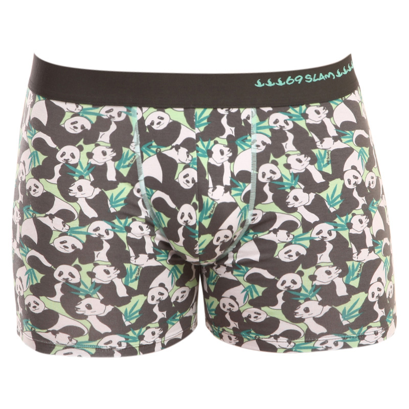Pánske boxerky 69SLAM fit bamboo panda boo (MPBPBO-BB) M, trenky.
Bielizeň značky 69SLAM má výhodu oproti konkurencii.