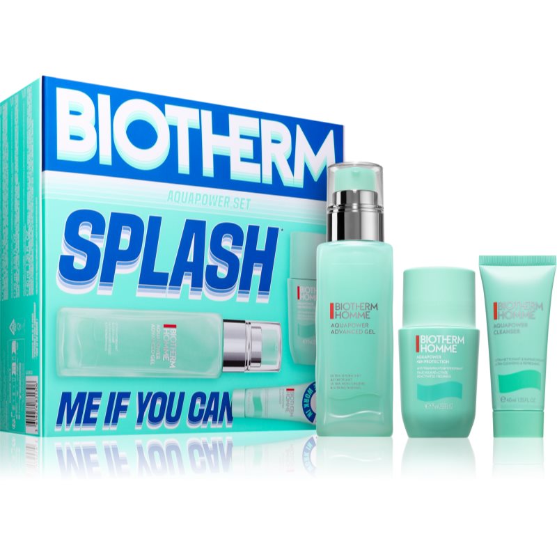 Biotherm Homme Aquapower Advanced Gel darčeková sada pre mužov.