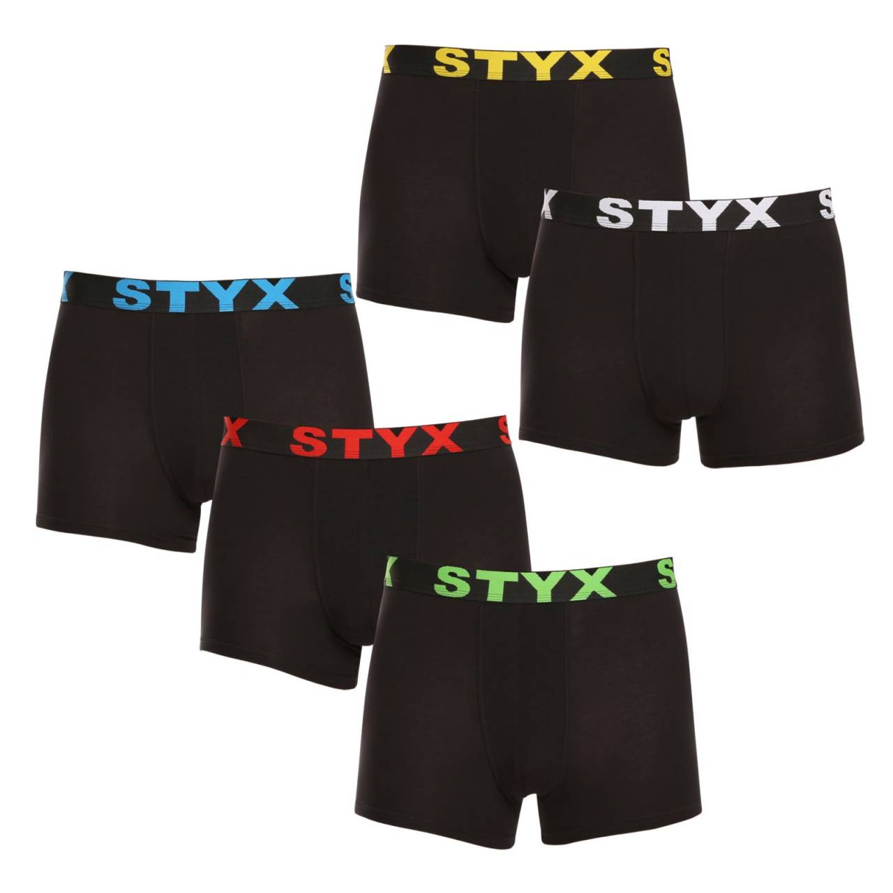 5PACK pánske boxerky Styx športová guma čierné (5G9601) XL, trenky.
Boxerky Styx pre tvoj dokonalý štýl
Pánske boxerky Styx vsádzajú na maximálnu kvalitu za skvelú cenu.
Spodná bielizeň Styx pre tvoj každodenný komfort
Boxerky a trenírky českej značky Styx sú známe predovšetkým pre svoj jedinečný vzhľad.