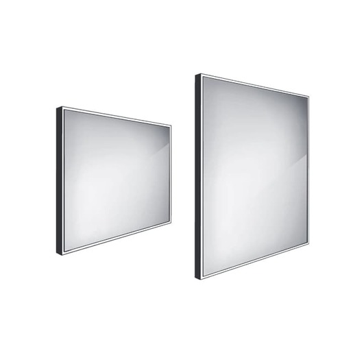 Zrkadlo bez vypínača Nimco 80x70 cm zrkadlo ZPC 13003-90.