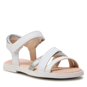 Sandále Geox - J Sandal Karly Girl J5235D00254C1000 M White.