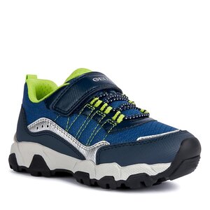Sneakersy Geox - J Magnetar Boy J253LA014CEC4B2K M Avio/Lime.
