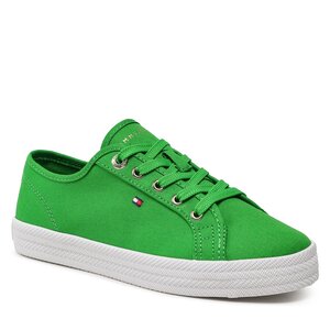 Tenisky Tommy Hilfiger - Essential Vulcanized Sneaker FW0FW07119 Galvanic Green LXM.