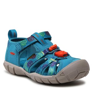 Sandále Keen - Seacamp II Cnx 1027415 Smokey Bear/Fjord Blue.