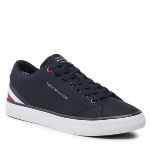 Tenisky Tommy Hilfiger - Th Hi Vulc Core Low Stripes FM0FM04735 Desert Sky DW5.