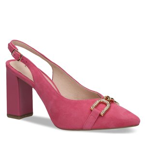 Sandále Caprice - 9-29600-20 Fuchsia Suede 540.