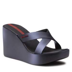 Šľapky Ipanema - IPANEMA COLORE FEM 83423 Black/Grey AI975.