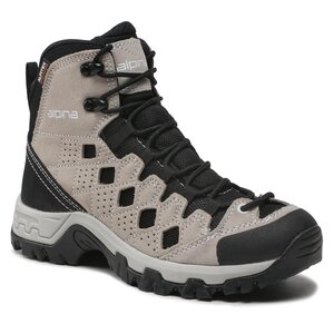 Trekingová obuv Alpina - Simbia Mid 623R-9K Grey/Black.