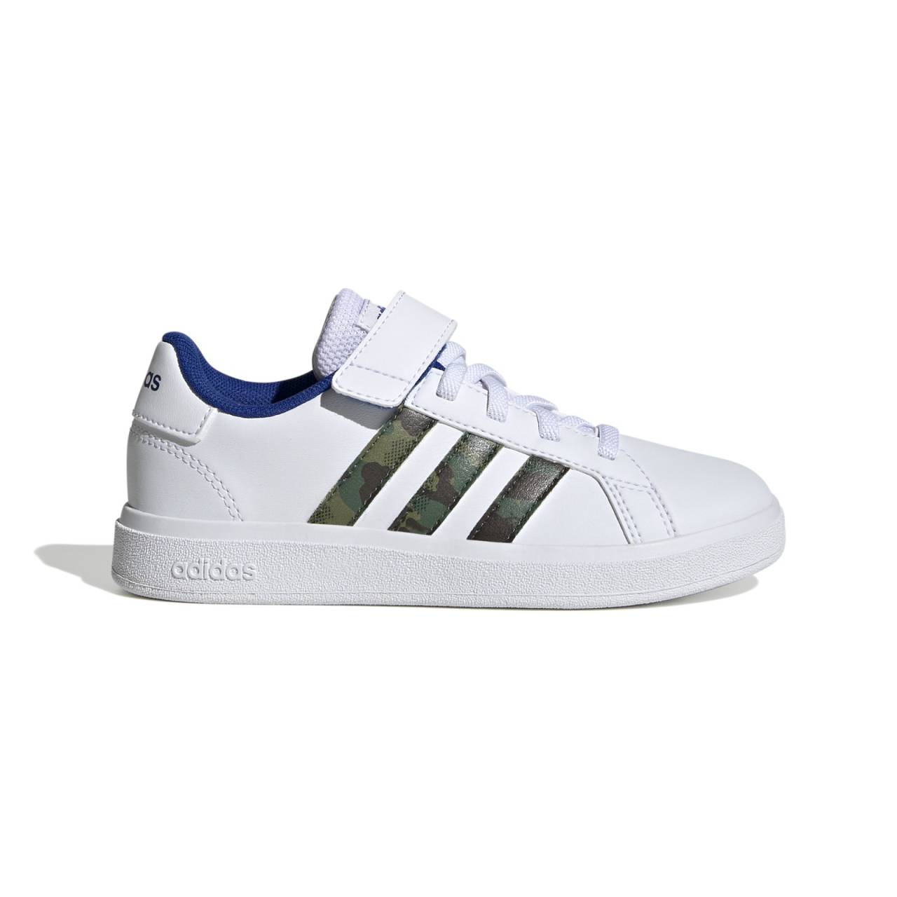 adidas Grand Court Lifestyle Court Elastic Lace and Top Strap Shoes 31.