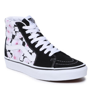 Sneakersy Vans - Sk8-Hi VN0007NSBLK1 Hibiscus Check Black.