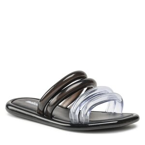 Šľapky Melissa - Airbubble Slide Ad 33747 Black/Clear AK986.
