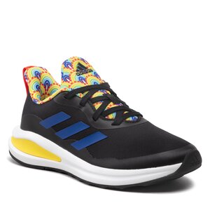 Topánky adidas - Forta Run K HR1443  Core Black/Royal Blue/Impact Yellow.