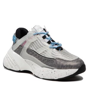 Sneakersy Pinko - Rubino 4.0 Sneaker AI 22-23 BLKS1 1H2152 A092 Argento Sc U7B.