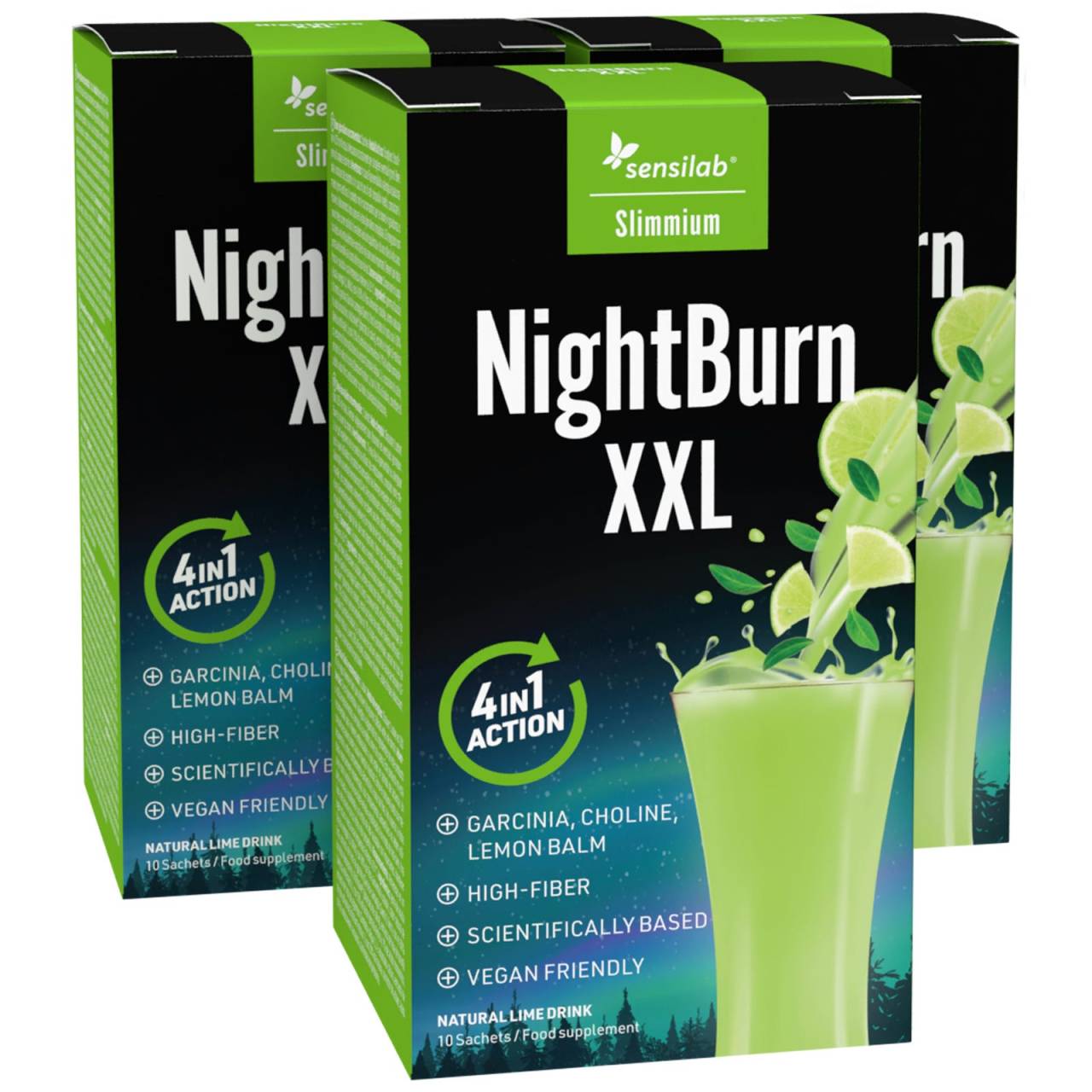 NightBurn XXL 1+2 GRATIS.
