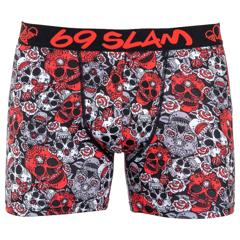 Pánske boxerky 69SLAM fit bamboo red sugar crane L, trenky.
Doprajte si každodenné pohodlie s výnimočne mäkkými bambusovými boxerkami 69SLAM.
Prvotriedny materiál pre maximálne pohodlie
Boxerky 69SLAM sú vyrobené zo zmesi bambusu, bavlny a spandexu.
Štýlový dizajn a premyslený strih
Farebný dizajn je nadčasová klasika, ktorá je nielen univerzálna, ale aj moderná.
Prečo si boxerky 69SLAM zamilujete

Vyrobené z prírodného a ekologického materiálu.
Výnimočne mäkké, pohodlné a jemné k pokožke.
Pružný strih, ktorý sa prispôsobí vášmu telu.
Moderný dizajn s kvalitnou tkanou gumou.

Spodná bielizeň 69SLAM, ktorá vám zdvihne náladu
69SLAM je obľúbená surferská značka z Bali, ktorá oslavuje život, umenie, kreativitu, dizajn a farby v každom detaile.
Ako sa starať o bambusové boxerky 69SLAM
Aby ste svoje boxerky udržali dlho v perfektnom stave, odporúčame vám dodržiavať tieto tipy.

Pranie: Odporúčame ručné pranie v studenej alebo mierne teplej vode.
Sušenie: Nesuš v sušičke.
Žehlenie: Žehlenie nie je potrebné a ani ho neodporúčame – môžeš tak poškodiť jemné bambusové vlákna.

Tip.