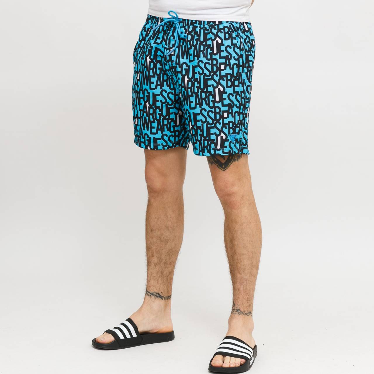 Guess swimtrunk medium log xxl.