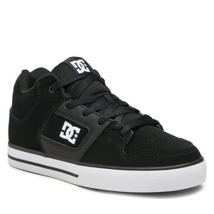 Sneakersy DC - Pure Mid ADYS400082 Black/White (BKW).